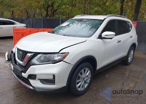 2018 Nissan Rogue Sv из США, поврежденный, VIN KNMAT2MV7JP595242
